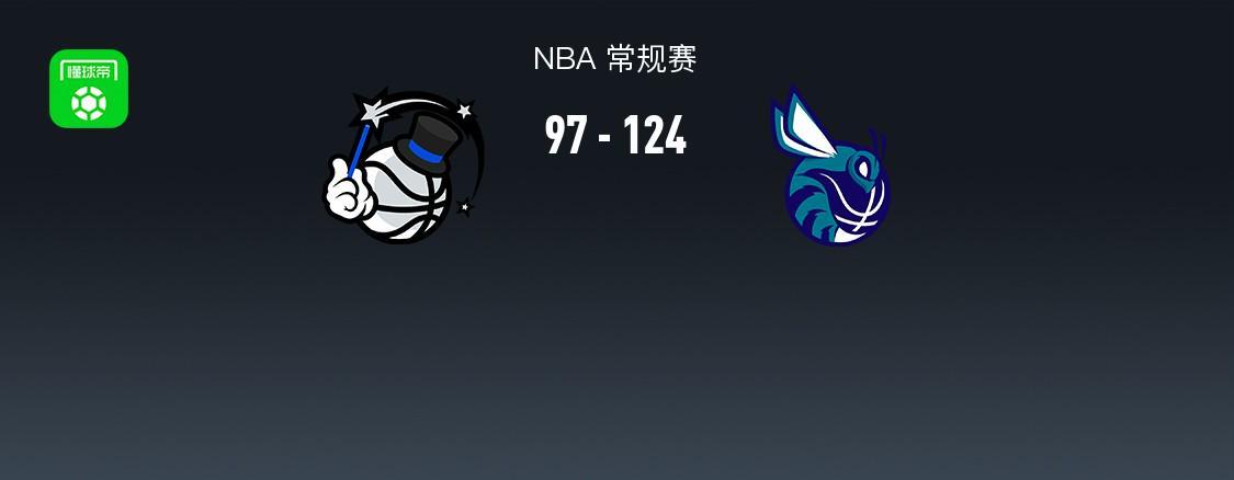 开云-NBA战报：黄蜂124-97大胜魔术，班凯罗23分
